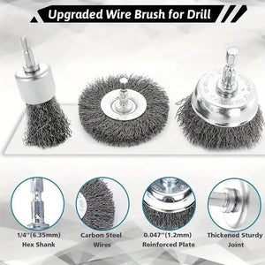 Cart Wheel Brush