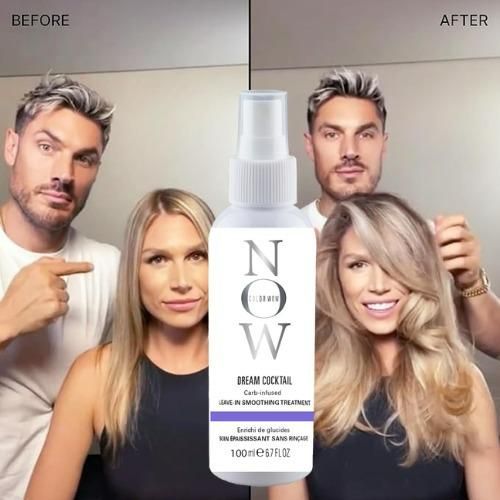 AC NOW Dream Cocktail Carb Infused Leave-in Treatment Volumizer Hair (Pack of 2)