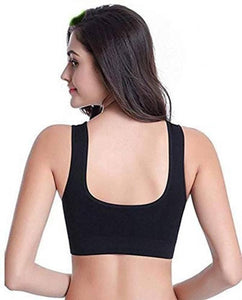 Apnicart Womens Multicolor Air Bra (Pack of 3)