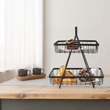 2 Tier Fruit and Vegetable Basket